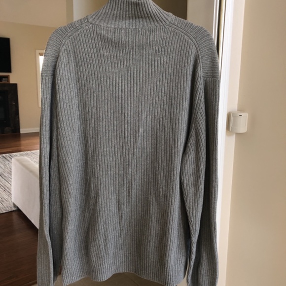 Calvin Klein 100% cotton men’s sweater soft grey - Picture 2 of 5